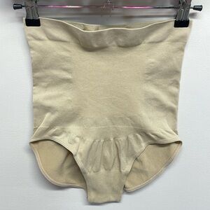 NWOT Empetua By Shapermint 54001 High Waisted Shaper Panty Nude M-L